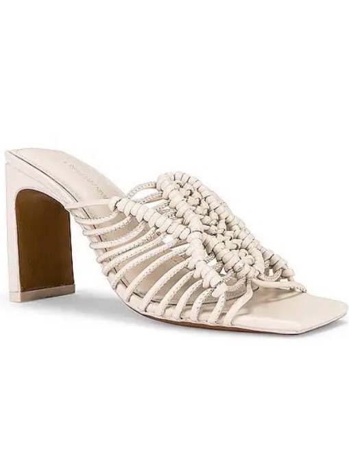 Simkhai Audra Macrame Sandal Size 37 Nib Jonathan Simkhai Nib
